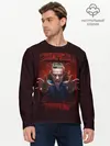 Мужской лонгслив базовый / Очень странные дела (P007_P004ooo2589517, P004ooo2589517)
