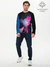 Мужской лонгслив базовый / Очень странные дела (P007_P004ooo2589531, P004ooo2589531)