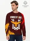Мужской лонгслив базовый / FREE FIRE / ФРИ ФАЕР (P007_P004ooo2593771, P004ooo2593771)