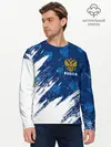 Мужской лонгслив базовый / RUSSIA / РОССИЯ (P007_P004ooo2599757, P004ooo2599757)