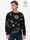 Мужской лонгслив базовый / Cosmos (P007_P004ooo2599783, P004ooo2599783)