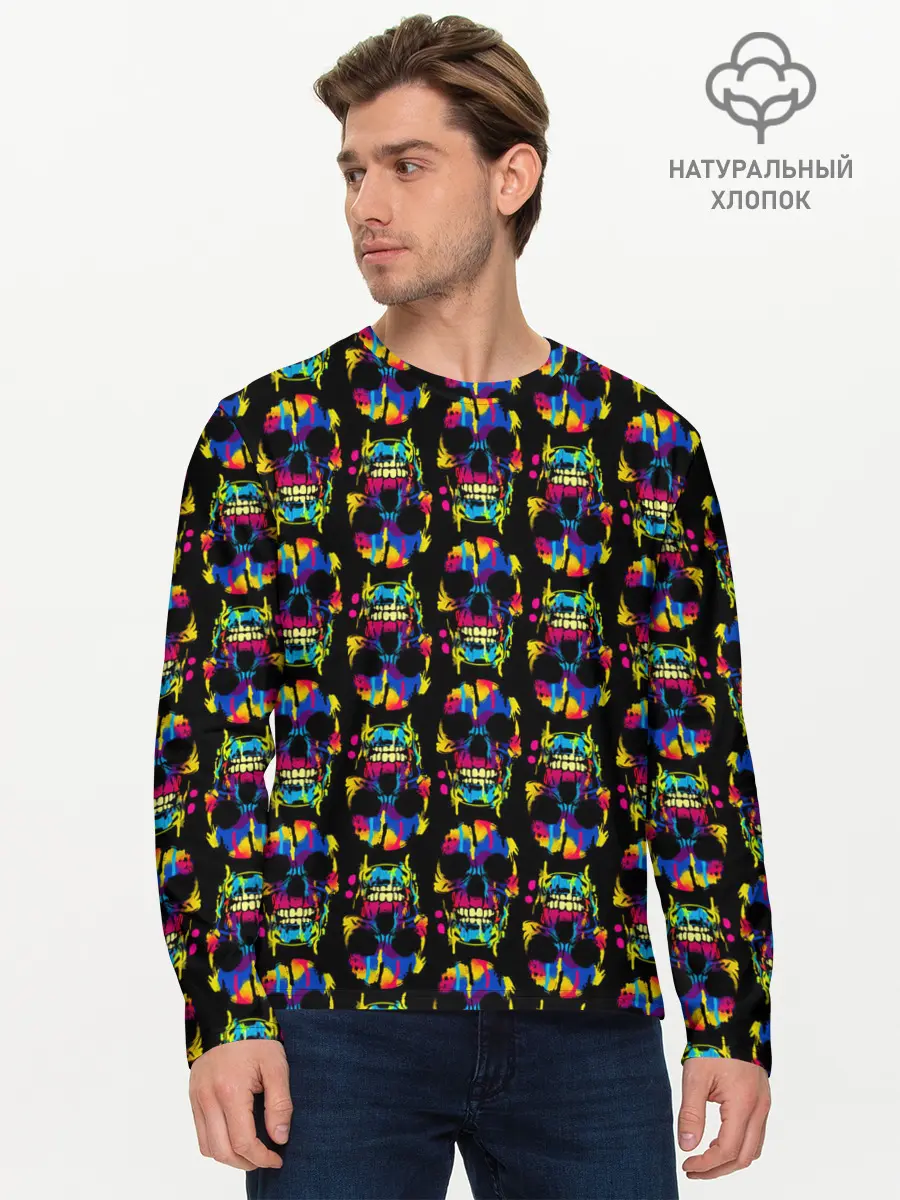 Мужской лонгслив базовый / Pattern (P007_P004ooo2599961, P004ooo2599961)