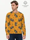 Мужской лонгслив базовый / Енотики (P007_P004ooo2602291, P004ooo2602291)