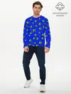 Мужской лонгслив базовый / Лягушка Пепе (P007_P004ooo2603009, P004ooo2603009)