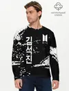 Мужской лонгслив базовый / BTS (P007_P004ooo2604081, P004ooo2604081)
