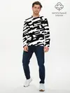 Мужской лонгслив базовый / ФАНТАСТИКА КОСМОС (P007_P004ooo2609131, P004ooo2609131)