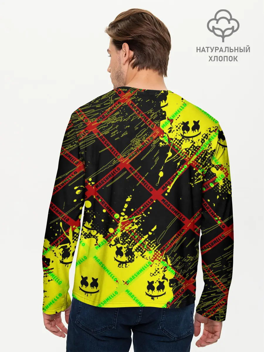 Мужской лонгслив базовый / MARSHMELLO (P007_P004ooo2605525, P004ooo2605525)
