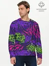 Мужской лонгслив базовый / Африканский дух (P007_P004ooo2606727, P004ooo2606727)