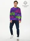 Мужской лонгслив базовый / Африканский дух (P007_P004ooo2606727, P004ooo2606727)