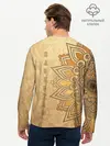 Мужской лонгслив базовый / Дагестан в золоте (P007_P004ooo2605755, P004ooo2605755)