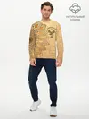 Мужской лонгслив базовый / Дагестан в золоте (P007_P004ooo2605755, P004ooo2605755)