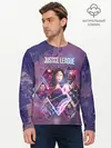 Мужской лонгслив базовый / Justice League (P007_P004ooo2610807, P004ooo2610807)