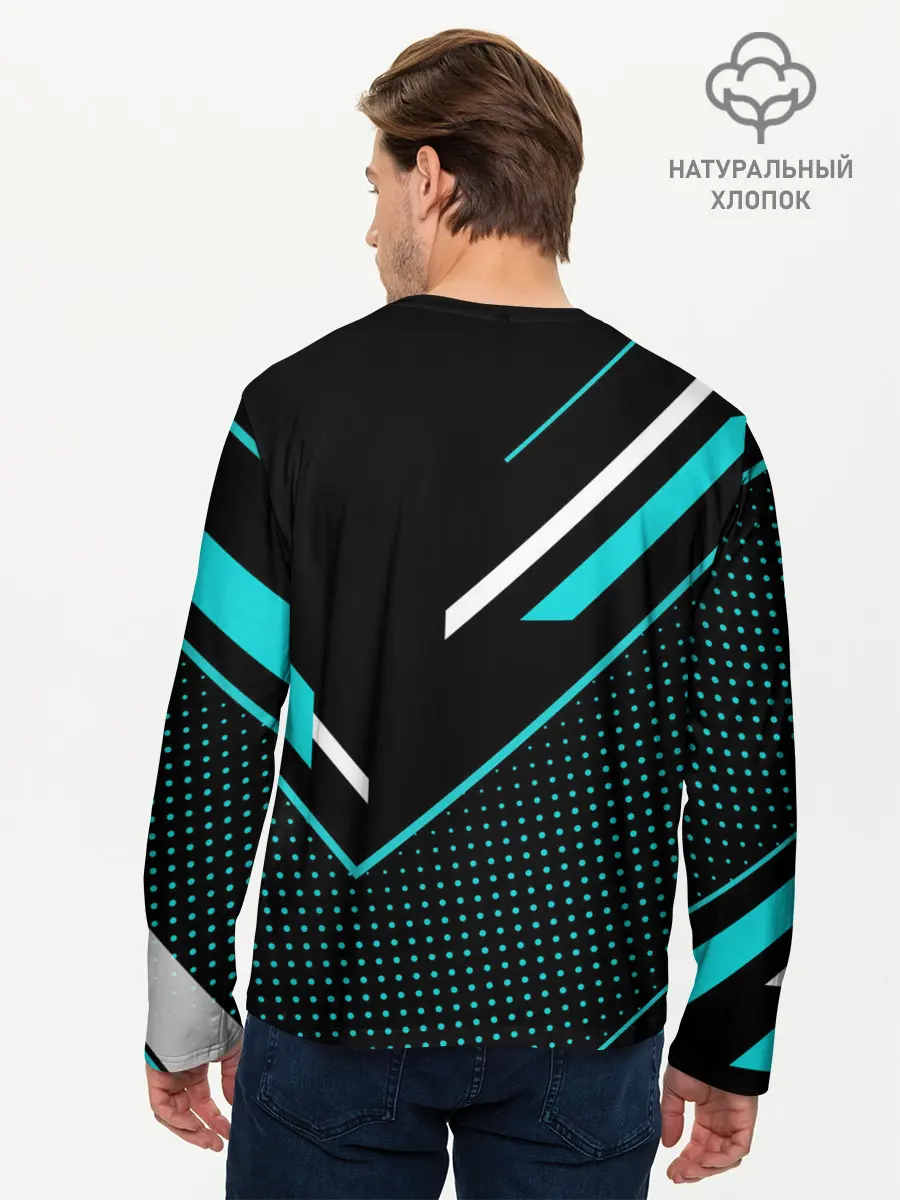Мужской лонгслив базовый / Judo (P007_P004ooo2609867, P004ooo2609867)