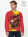Мужской лонгслив базовый / The Flash (P007_P004ooo2610535, P004ooo2610535)