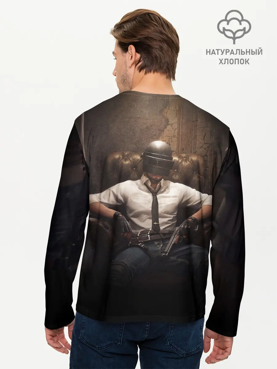 Мужской лонгслив базовый / PRKN BTLGRND (P007_P004ooo2613623, P004ooo2613623)