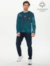 Мужской лонгслив базовый / Мир юрского периода 2 (P007_P004ooo2616473, P004ooo2616473)