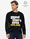 Мужской лонгслив базовый / GTA ONLINE / ГТА ОНЛАЙН (P007_P004ooo2614509, P004ooo2614509)
