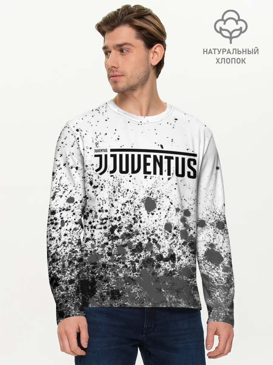 Мужской лонгслив базовый / JUVENTUS / ЮВЕНТУС (P007_P004ooo2615039, P004ooo2615039)