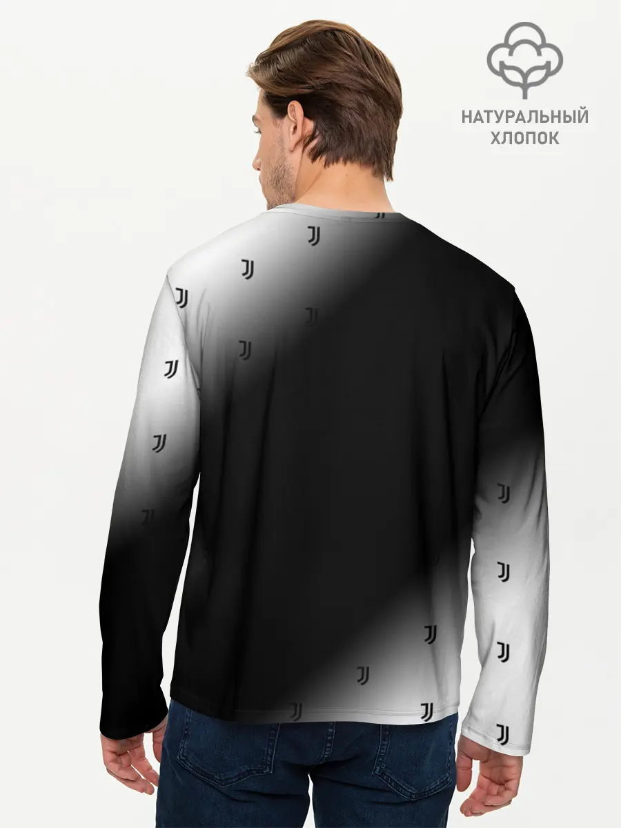 Мужской лонгслив базовый / JUVENTUS / ЮВЕНТУС (P007_P004ooo2617205, P004ooo2617205)