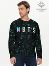 Мужской лонгслив базовый / BTS / БТС (P007_P004ooo2616759, P004ooo2616759)