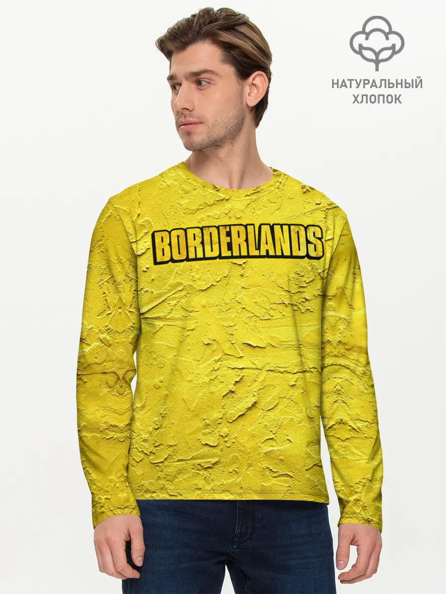 Мужской лонгслив базовый / Borderlands (P007_P004ooo2619313, P004ooo2619313)