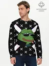 Мужской лонгслив базовый / Pepe в очках EZ (P007_P004ooo2618645, P004ooo2618645)