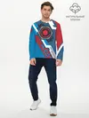 Мужской лонгслив базовый / Cyborg logo (P007_P004ooo2620747, P004ooo2620747)