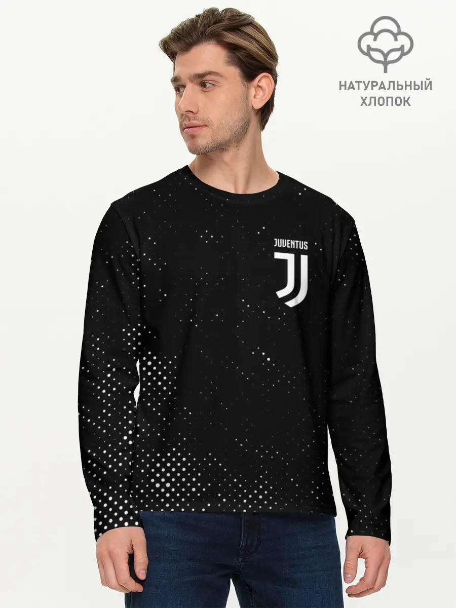 Мужской лонгслив базовый / JUVENTUS / ЮВЕНТУС (P007_P004ooo2621163, P004ooo2621163)