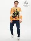 Мужской лонгслив базовый / Лига справедливости (P007_P004ooo2620559, P004ooo2620559)