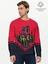 Мужской лонгслив базовый / Justice League (P007_P004ooo2620599, P004ooo2620599)