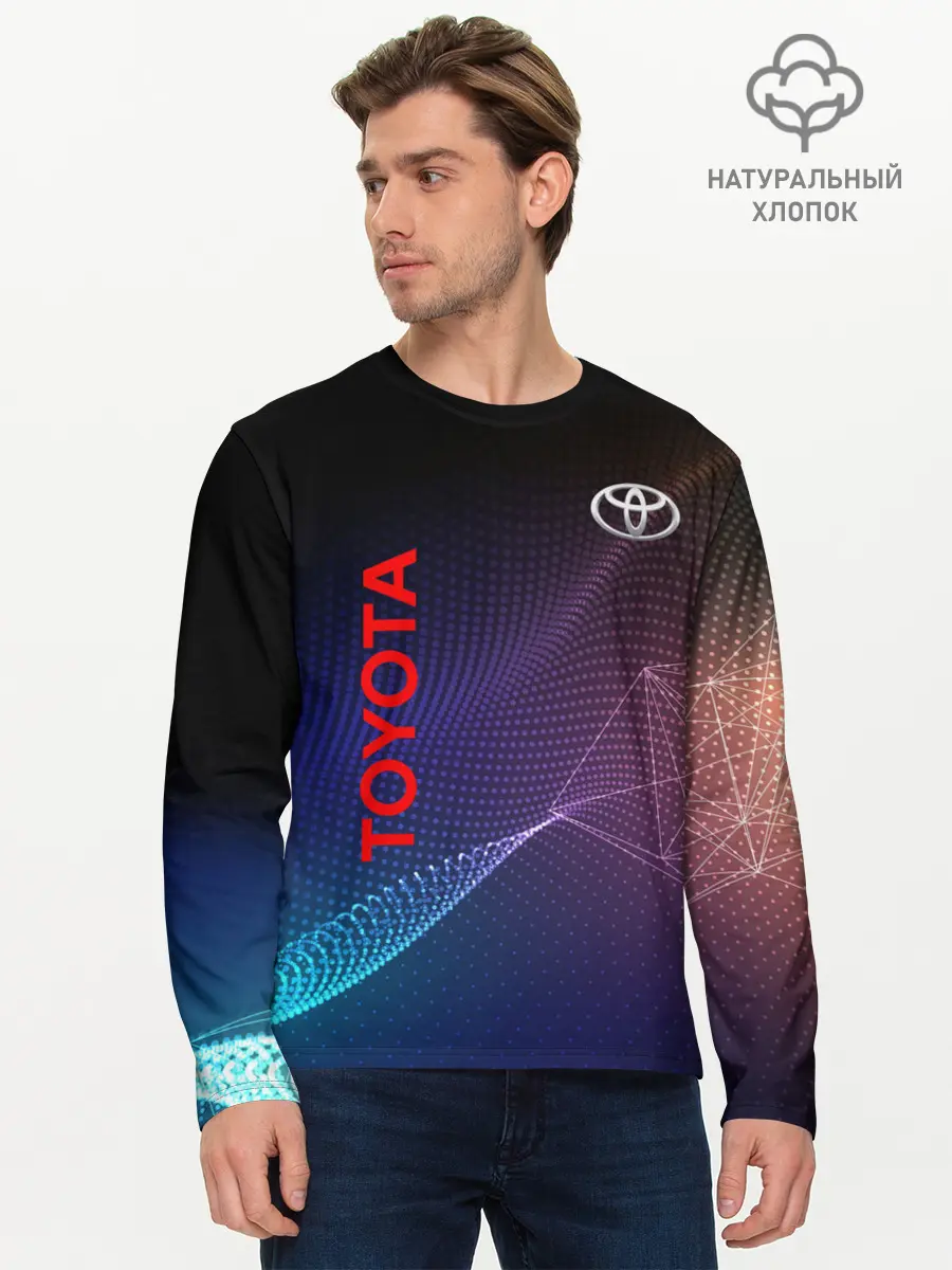 Мужской лонгслив базовый / TOYOTA (P007_P004ooo2623035, P004ooo2623035)