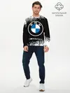 Мужской лонгслив базовый / BMW / БМВ (P007_P004ooo2624013, P004ooo2624013)