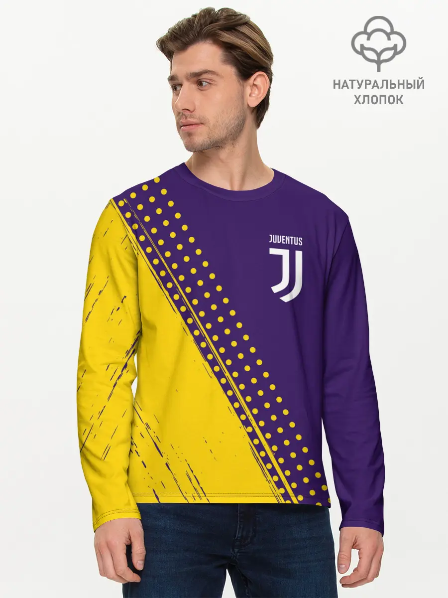 Мужской лонгслив базовый / JUVENTUS / ЮВЕНТУС (P007_P004ooo2621929, P004ooo2621929)