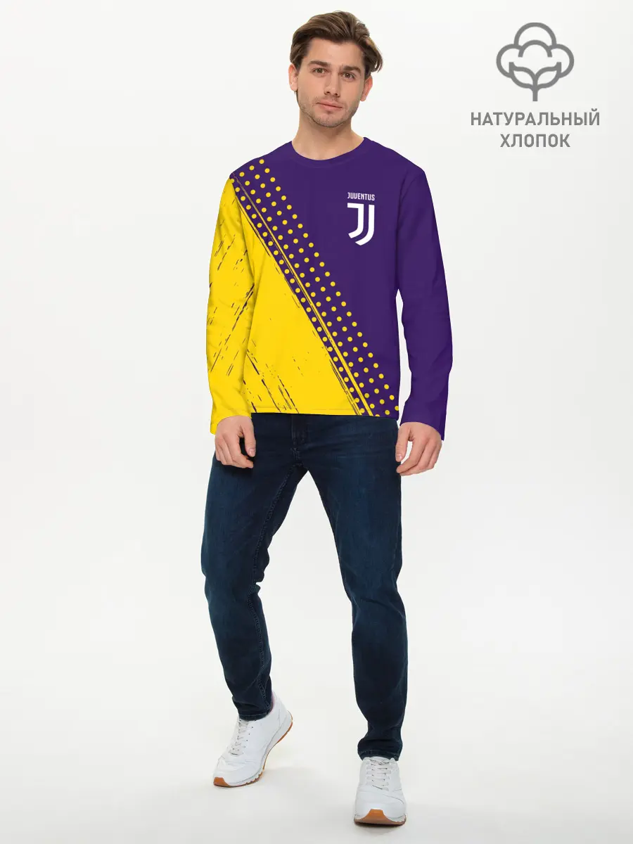 Мужской лонгслив базовый / JUVENTUS / ЮВЕНТУС (P007_P004ooo2621929, P004ooo2621929)