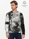 Мужской лонгслив базовый / Мрамор (P007_P004ooo2625767, P004ooo2625767)