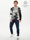 Мужской лонгслив базовый / Мрамор (P007_P004ooo2625767, P004ooo2625767)