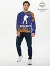 Мужской лонгслив базовый / CS GO | КС ГО (P007_P004ooo2624053, P004ooo2624053)