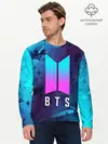 Мужской лонгслив базовый / BTS / БТС (P007_P004ooo2624037, P004ooo2624037)
