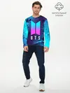 Мужской лонгслив базовый / BTS / БТС (P007_P004ooo2624037, P004ooo2624037)