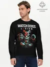 Мужской лонгслив базовый / Watch Dogs Legion (P007_P004ooo2628153, P004ooo2628153)