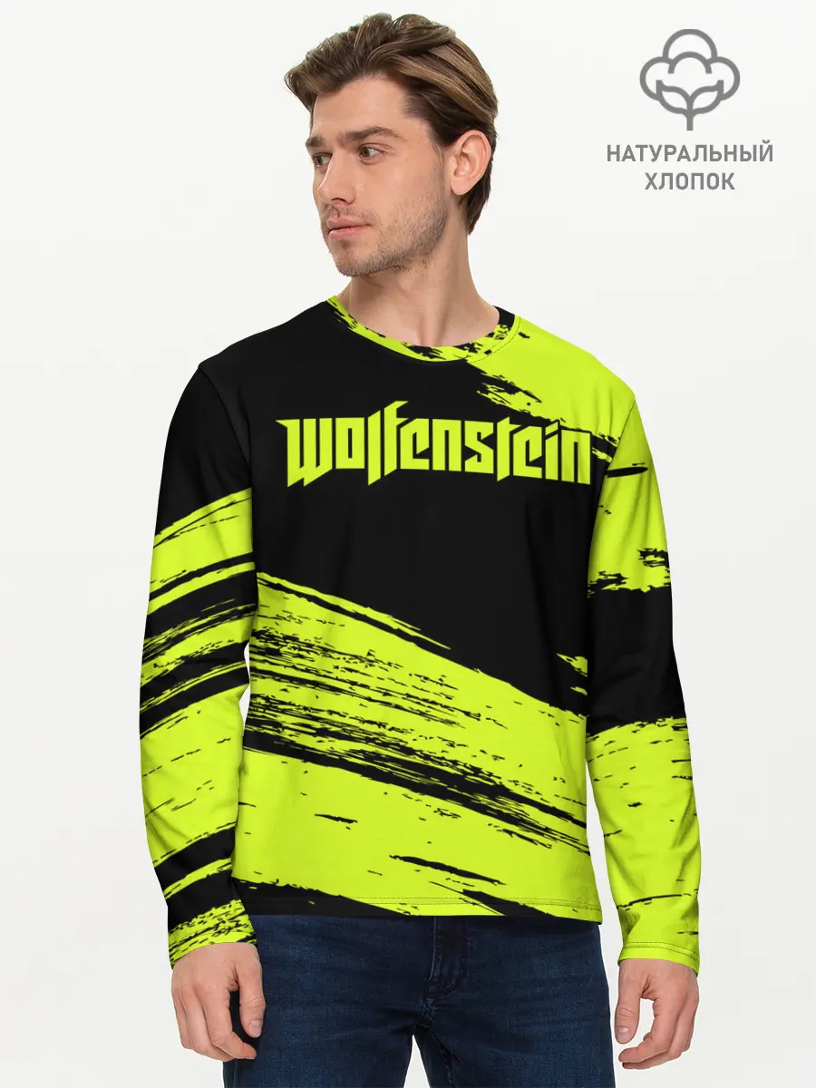 Мужской лонгслив базовый / Wolfenstein (P007_P004ooo2628187, P004ooo2628187)