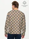 Мужской лонгслив базовый / Костюм в клетку (P007_P004ooo2628413, P004ooo2628413)