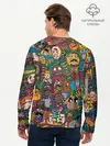 Мужской лонгслив базовый / Цветные мемы из ВК (P007_P004ooo2628991, P004ooo2628991)