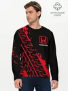 Мужской лонгслив базовый / HONDA / ХОНДА (P007_P004ooo2629005, P004ooo2629005)