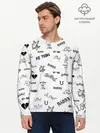Мужской лонгслив базовый / Lil Peep (P007_P004ooo2626437, P004ooo2626437)