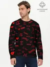 Мужской лонгслив базовый / Lil Peep (P007_P004ooo2626599, P004ooo2626599)