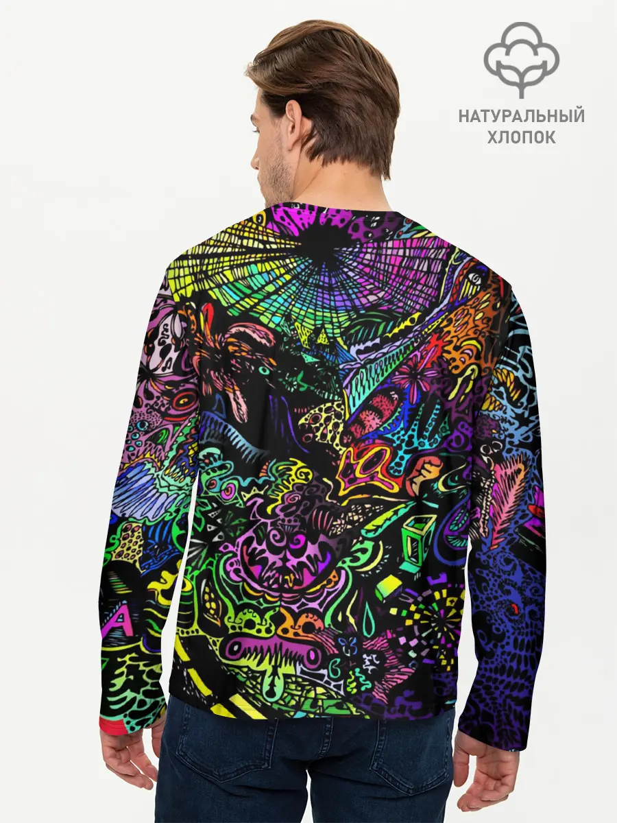 Мужской лонгслив базовый / PSYHODELIC (P007_P004ooo2627307, P004ooo2627307)