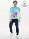 Мужской лонгслив базовый / Fall Guys (P007_P004ooo2629989, P004ooo2629989)