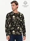 Мужской лонгслив базовый / Рок! (P007_P004ooo2630005, P004ooo2630005)