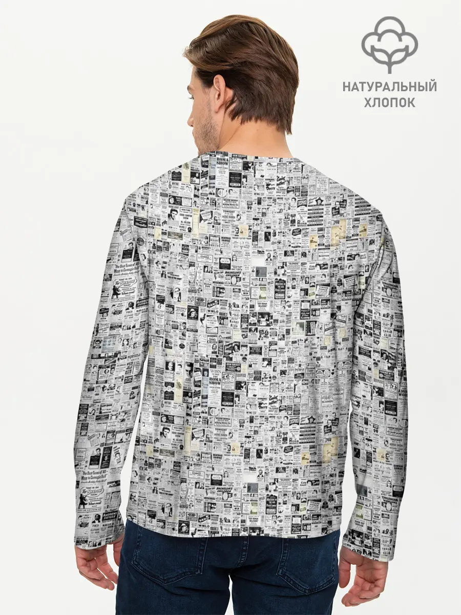 Мужской лонгслив базовый / Пресса (P007_P004ooo2630527, P004ooo2630527)